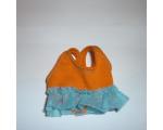 Susi Mini Blusa Laranja com Renda